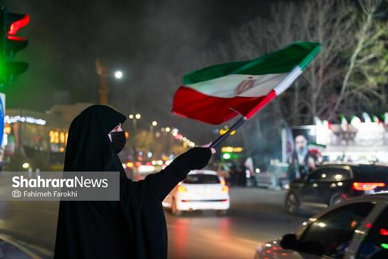 گزارش تصویری | میدان فلسطین مشهد چند ساعت پس از سال تحویل