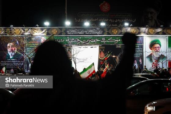 گزارش تصویری | میدان فلسطین مشهد چند ساعت پس از سال تحویل