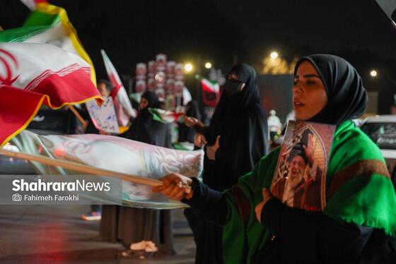 گزارش تصویری | میدان فلسطین مشهد چند ساعت پس از سال تحویل