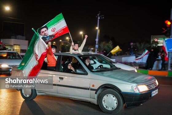 گزارش تصویری | میدان فلسطین مشهد چند ساعت پس از سال تحویل