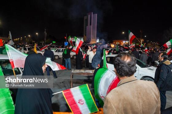 گزارش تصویری | میدان فلسطین مشهد چند ساعت پس از سال تحویل