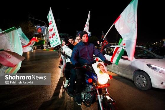 گزارش تصویری | میدان فلسطین مشهد چند ساعت پس از سال تحویل