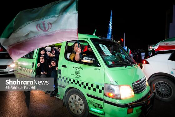 گزارش تصویری | میدان فلسطین مشهد چند ساعت پس از سال تحویل