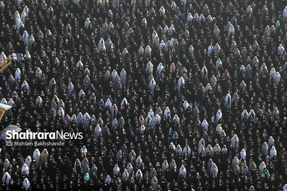 گزارش تصویری | اقامه نماز عید فطر در حرم مطهر امام رضا (ع)