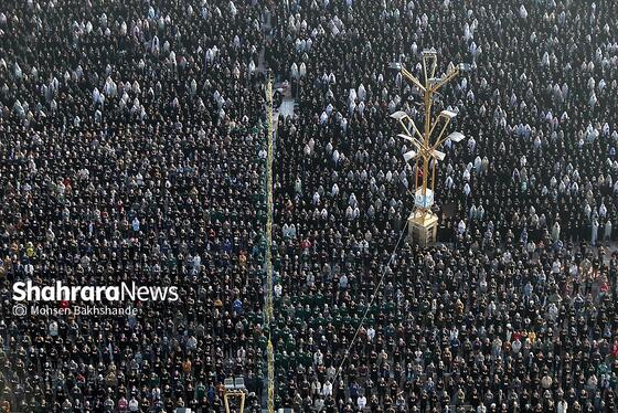 گزارش تصویری | اقامه نماز عید فطر در حرم مطهر امام رضا (ع)