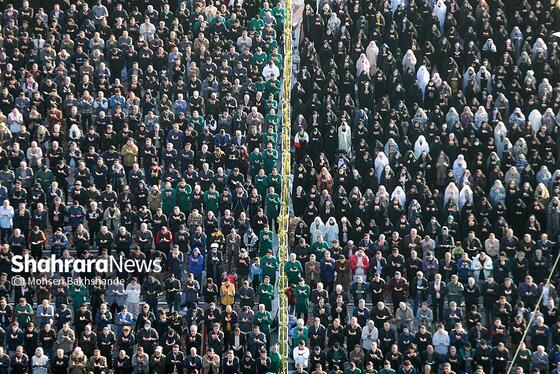 گزارش تصویری | اقامه نماز عید فطر در حرم مطهر امام رضا (ع)