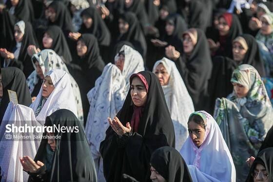 گزارش تصویری | اقامه نماز عید فطر در حرم مطهر امام رضا (ع)