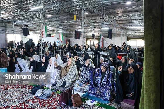 گزارش تصویری | اقامه نماز عید فطر در آرامستان بهشت رضا (ع) مشهد