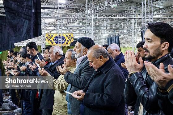 گزارش تصویری | اقامه نماز عید فطر در آرامستان بهشت رضا (ع) مشهد