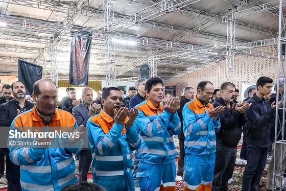 گزارش تصویری | اقامه نماز عید فطر در آرامستان بهشت رضا (ع) مشهد