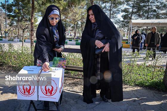 گزارش تصویری | اقامه نماز عید فطر در آرامستان بهشت رضا (ع) مشهد