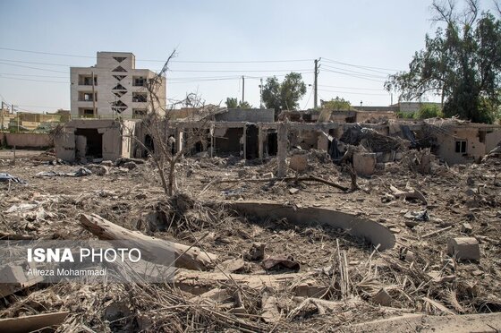 گزارش تصویری | خسارات ناشی از تجاوز هوایی آمریکا و رژیم صهیونیستی به ایران - اهواز / ۱ فروردین ۱۴۰۵