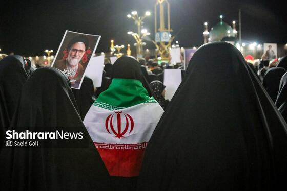 گزارش تصویری | مراسم وداع با شهید مقاومت، حجت‌الاسلام سیداسماعیل خطیب در حرم مطهر رضوی