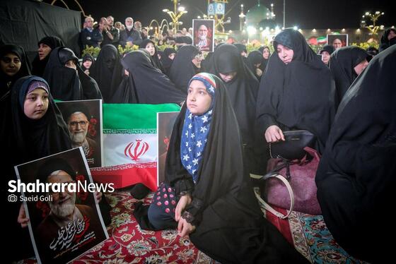 گزارش تصویری | مراسم وداع با شهید مقاومت، حجت‌الاسلام سیداسماعیل خطیب در حرم مطهر رضوی