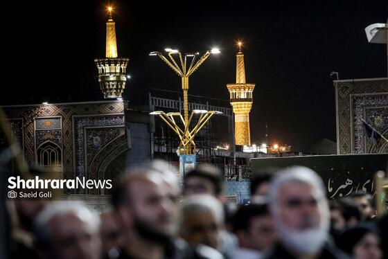 گزارش تصویری | مراسم وداع با شهید مقاومت، حجت‌الاسلام سیداسماعیل خطیب در حرم مطهر رضوی