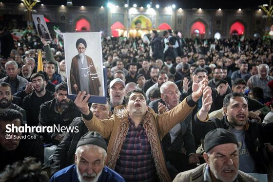 گزارش تصویری | مراسم وداع با شهید مقاومت، حجت‌الاسلام سیداسماعیل خطیب در حرم مطهر رضوی