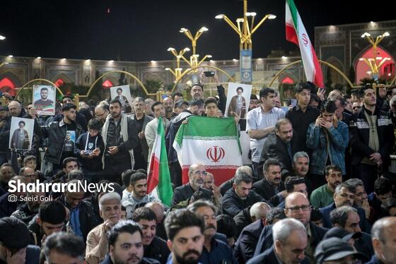 گزارش تصویری | مراسم وداع با شهید مقاومت، حجت‌الاسلام سیداسماعیل خطیب در حرم مطهر رضوی