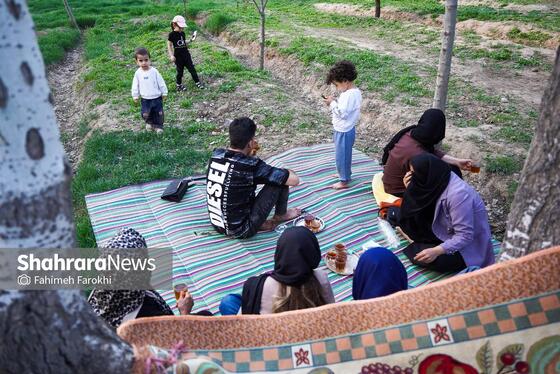 گزارش تصویری | بوستان غدیر مشهد در روز دوم فروردین ۱۴۰۵