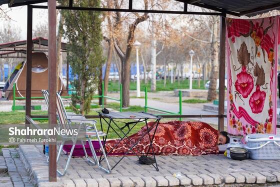 گزارش تصویری | بوستان غدیر مشهد در روز دوم فروردین ۱۴۰۵
