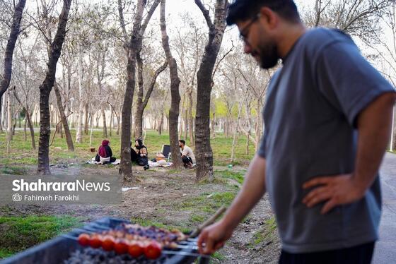 گزارش تصویری | بوستان غدیر مشهد در روز دوم فروردین ۱۴۰۵