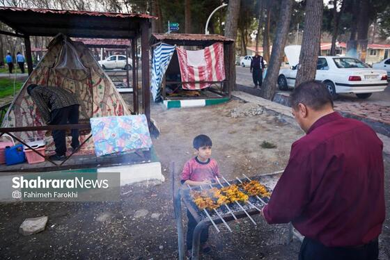 گزارش تصویری | بوستان غدیر مشهد در روز دوم فروردین ۱۴۰۵