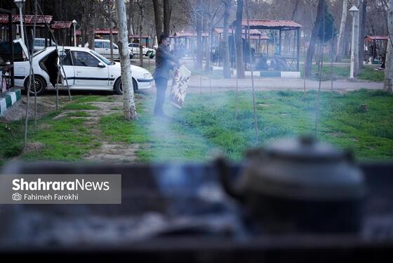 گزارش تصویری | بوستان غدیر مشهد در روز دوم فروردین ۱۴۰۵