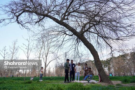 گزارش تصویری | بوستان غدیر مشهد در روز دوم فروردین ۱۴۰۵