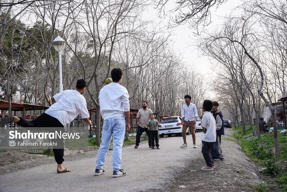 گزارش تصویری | بوستان غدیر مشهد در روز دوم فروردین ۱۴۰۵