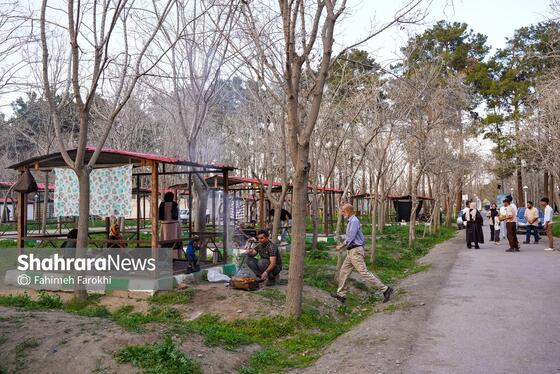گزارش تصویری | بوستان غدیر مشهد در روز دوم فروردین ۱۴۰۵