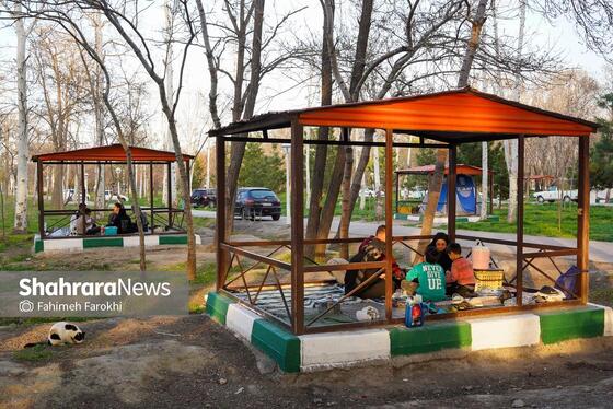 گزارش تصویری | بوستان غدیر مشهد در روز دوم فروردین ۱۴۰۵