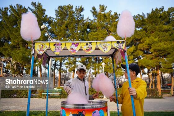 گزارش تصویری | بوستان غدیر مشهد در روز دوم فروردین ۱۴۰۵