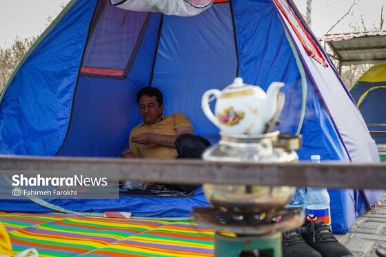 گزارش تصویری | بوستان غدیر مشهد در روز دوم فروردین ۱۴۰۵