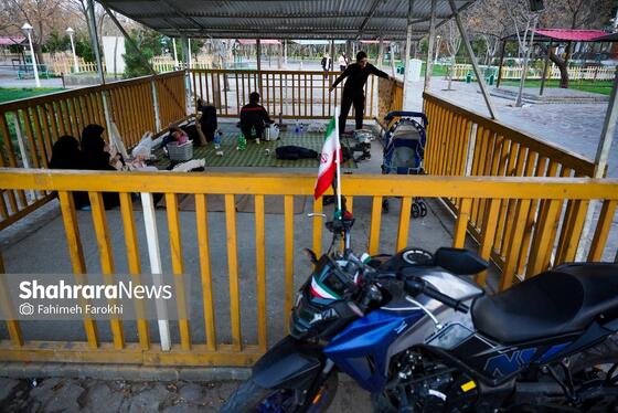 گزارش تصویری | بوستان غدیر مشهد در روز دوم فروردین ۱۴۰۵
