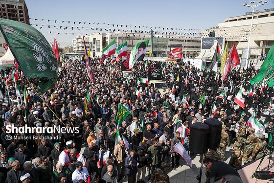 گزارش تصویری | مراسم تشییع پیکر شهید حجت‌الاسلام خطیب، وزیر اطلاعات در مشهد