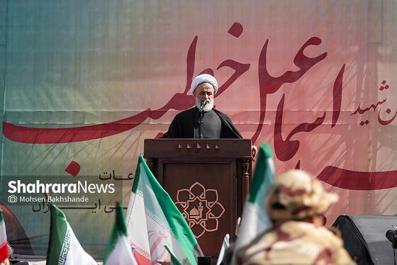 گزارش تصویری | مراسم تشییع پیکر شهید حجت‌الاسلام خطیب، وزیر اطلاعات در مشهد