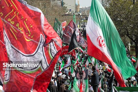 گزارش تصویری | مراسم تشییع پیکر شهید حجت‌الاسلام خطیب، وزیر اطلاعات در مشهد