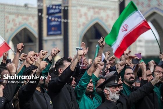 گزارش تصویری | مراسم تشییع پیکر شهید حجت‌الاسلام خطیب، وزیر اطلاعات در مشهد