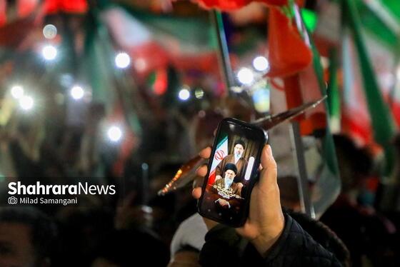 مراسم رونمایی از بزرگترین المان هنری شهری مشهد با عنوان «وطن»