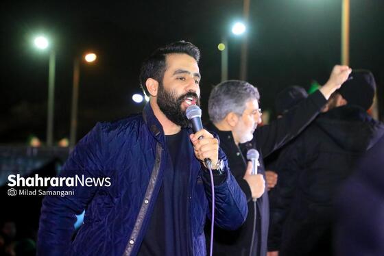 مراسم رونمایی از بزرگترین المان هنری شهری مشهد با عنوان «وطن»