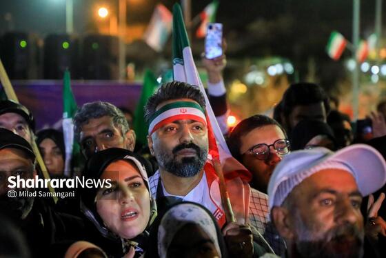 مراسم رونمایی از بزرگترین المان هنری شهری مشهد با عنوان «وطن»