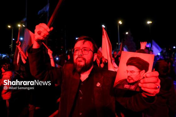 مراسم رونمایی از بزرگترین المان هنری شهری مشهد با عنوان «وطن»