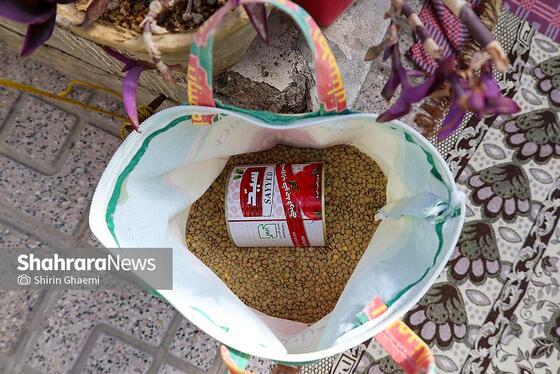 گزارش تصویری | پخت غذای نذری برای مردم حاضر در خیابان