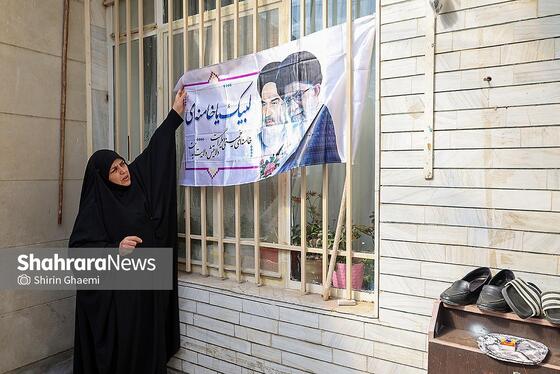 گزارش تصویری | پخت غذای نذری برای مردم حاضر در خیابان