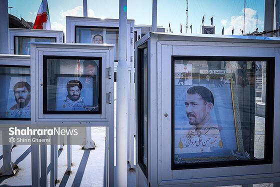 گزارش تصویری | المان‌های نوروزی در خیابان‌های مشهد ۱۴۰۵