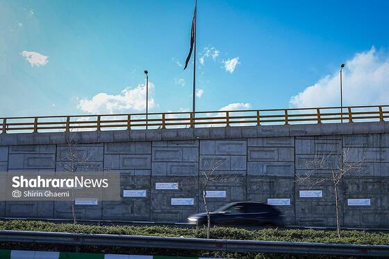 گزارش تصویری | المان‌های نوروزی در خیابان‌های مشهد ۱۴۰۵