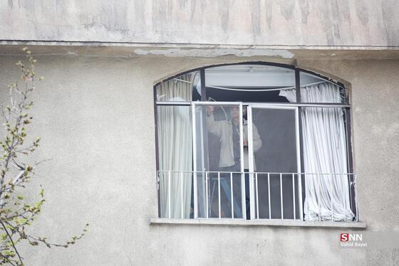 گزارش تصویری | خسارات ناشی به منازل مسکونی تهران در حملات وحشیانه دشمن