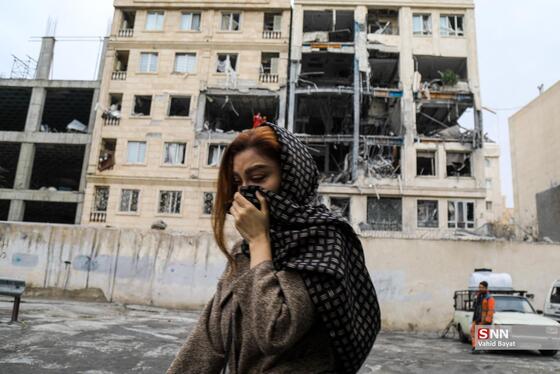 گزارش تصویری | خسارات ناشی به منازل مسکونی تهران در حملات وحشیانه دشمن