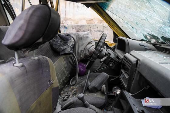 گزارش تصویری | خسارات ناشی به منازل مسکونی تهران در حملات وحشیانه دشمن