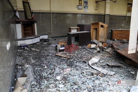 گزارش تصویری | خسارات ناشی به منازل مسکونی تهران در حملات وحشیانه دشمن