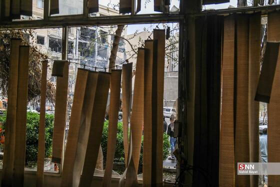 گزارش تصویری | خسارات ناشی به منازل مسکونی تهران در حملات وحشیانه دشمن